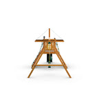High Point Wooden Swing Set