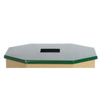 Dome and Flat Top Trash Receptacle Lids