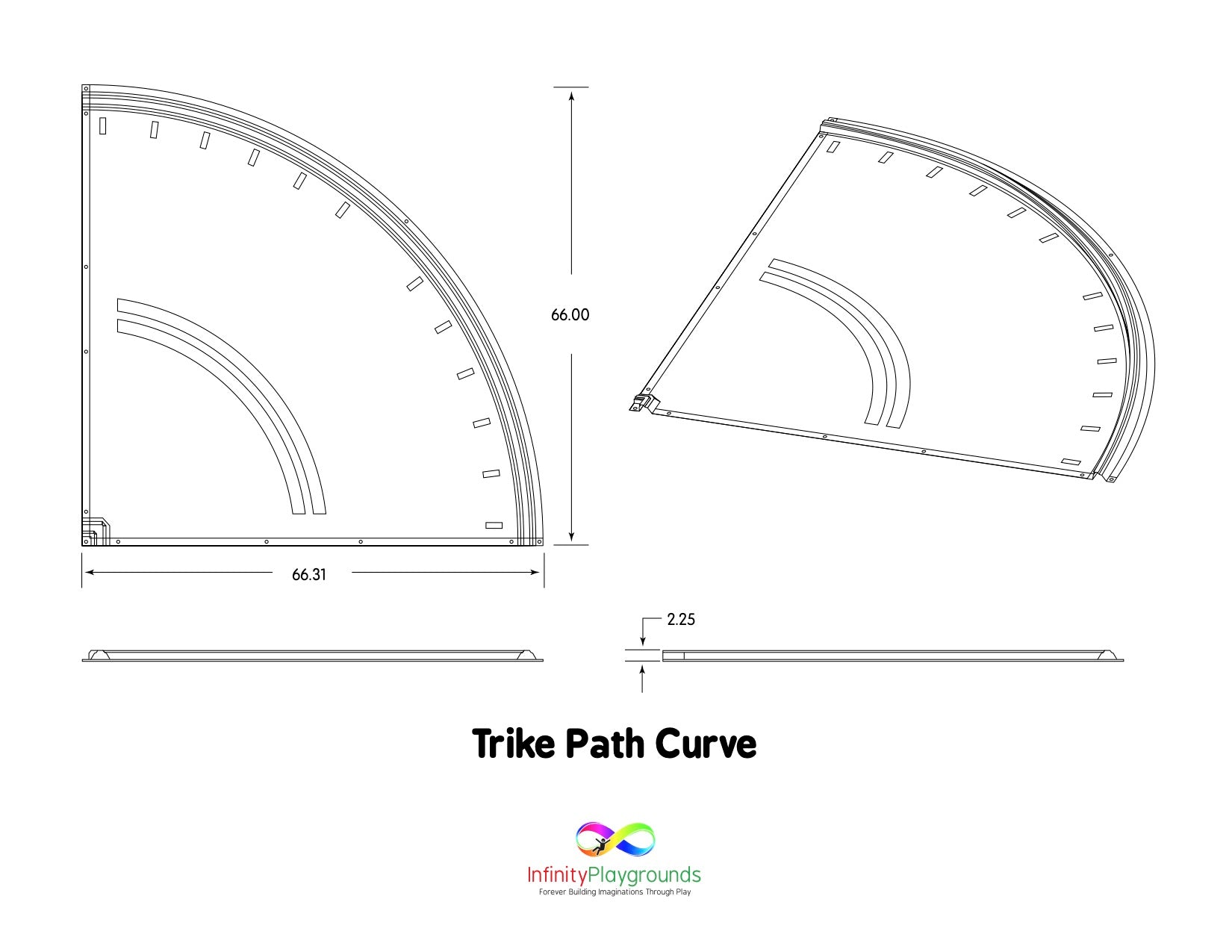Trike Path Extra Pieces