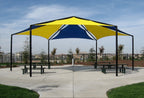 Hexagon Multi-panel Shade Structure