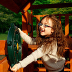 Large Ship's Wheel Swing Set Accessory
