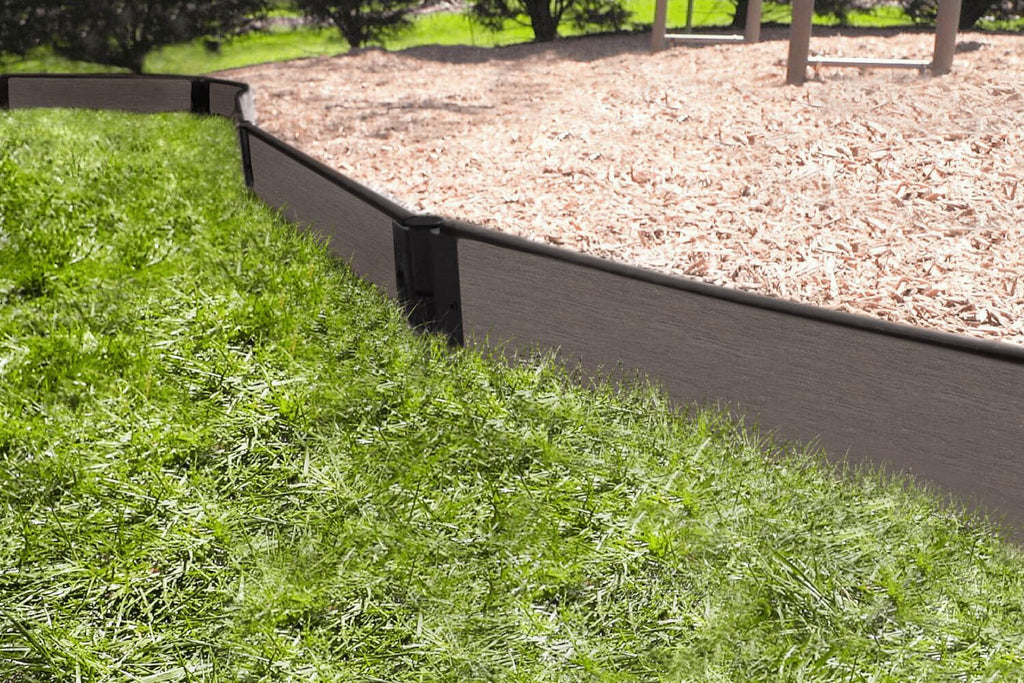 Tool-Free Classic Curved Playground Border