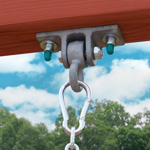 Sun Climber Deluxe Wooden Swing Set