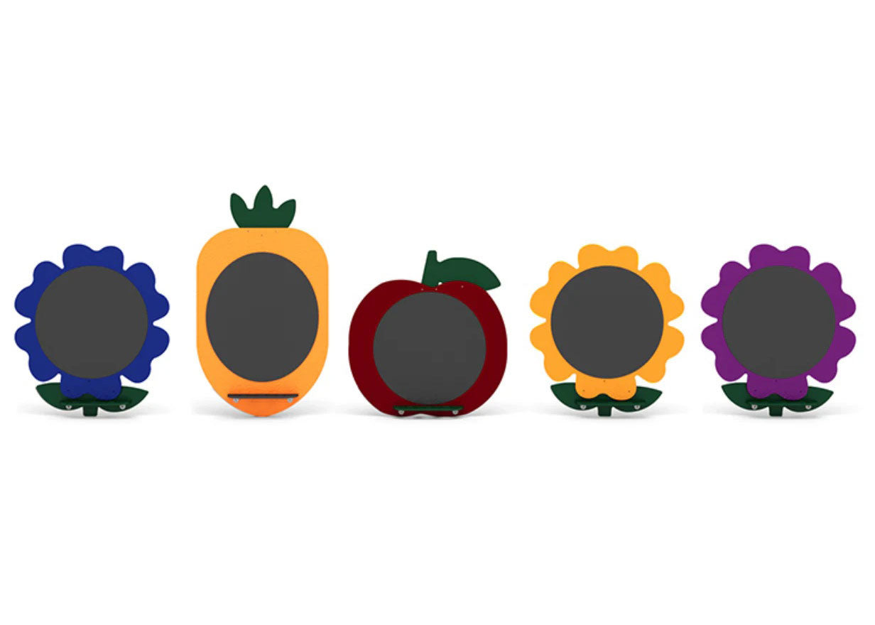 Wild Bunch Chalkboard Flower Set