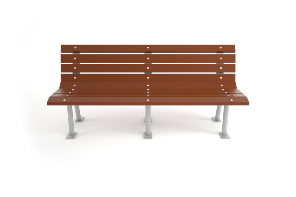 St. Pete Recycled Plastic Park Bench