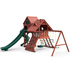 Sun Palace Deluxe Wooden Swing Set