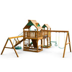 Pioneer Peak AP Wooden Swing Set