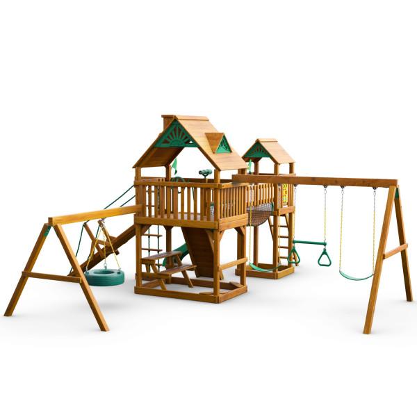 Pioneer Peak AP Wooden Swing Set